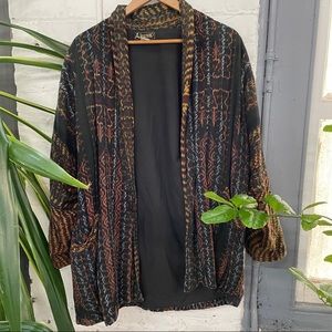 Vintage 90s Ikat Jacket
